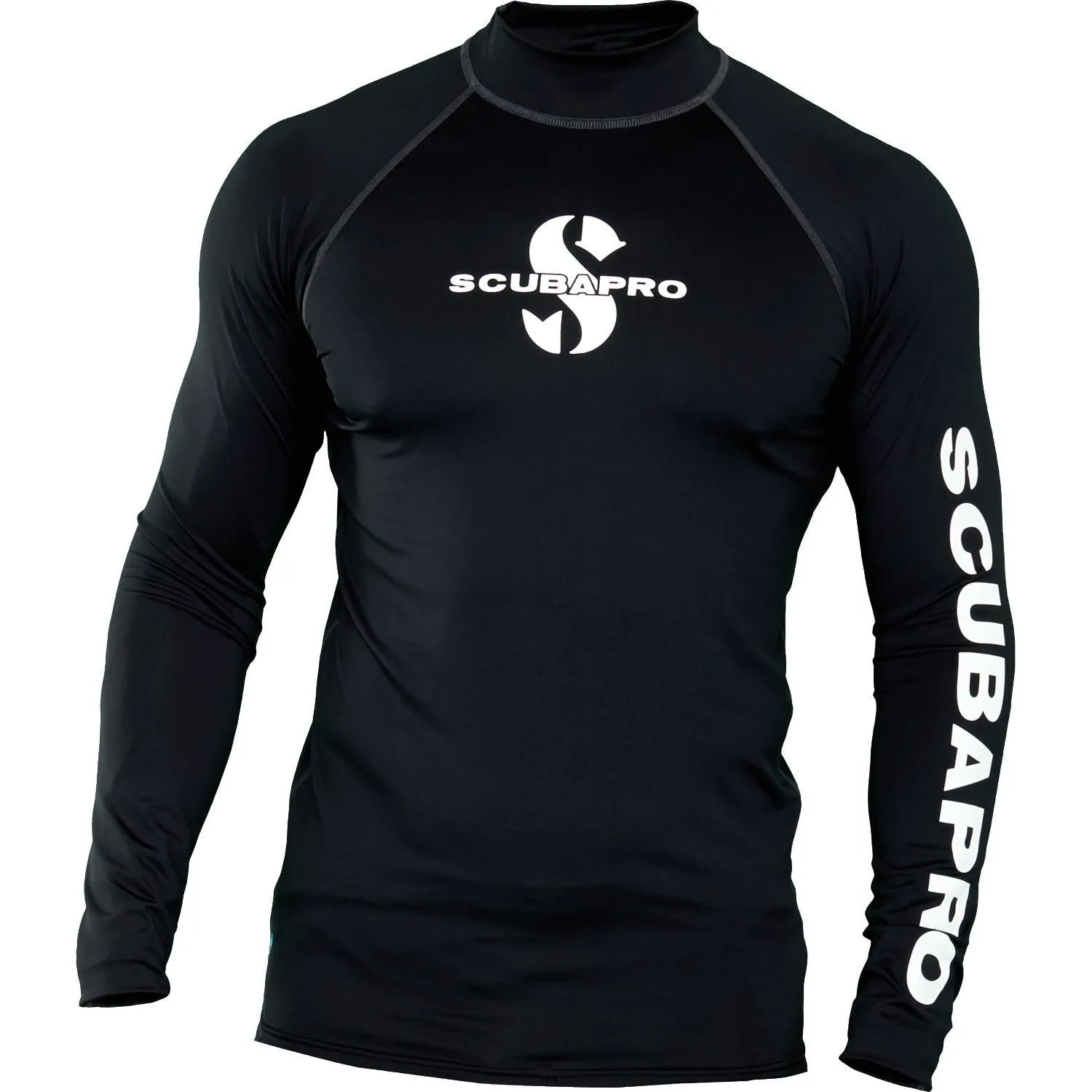 Used ScubaPro Men's UPF 50 Long Sleeve Rash Guard - X-Large - Black